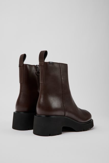 Milah Gore-tex Rudi Odiniai Batai Su Užtrauktuku Moterims Išskirtinis Kemperis