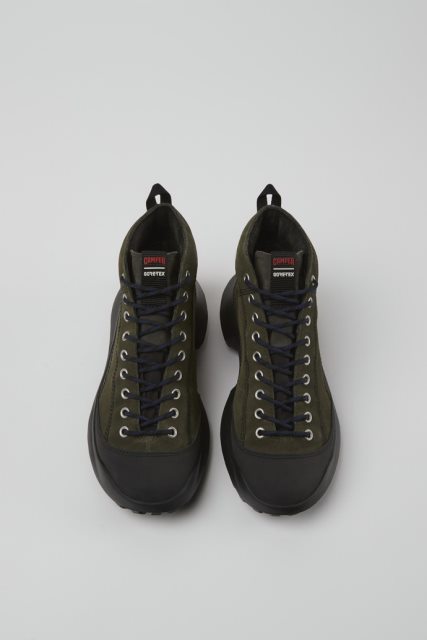 Crclr Gore-tex žalia Nubuko Ir Tekstiliniai Sportbačiai Moterims Išskirtinis Kemperis