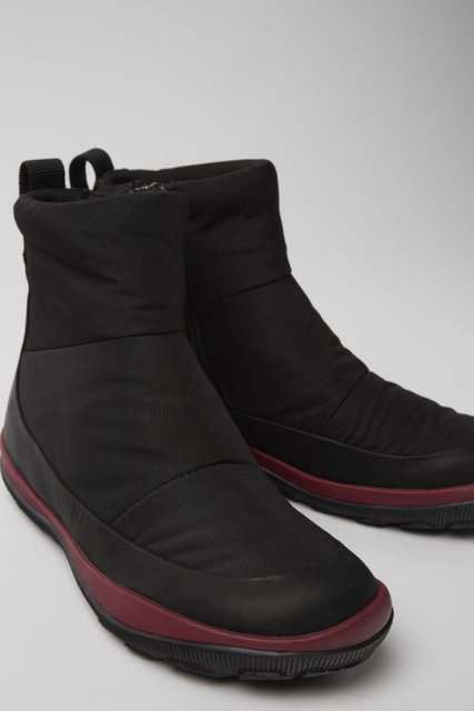 Peu Pista Gore-tex Juodi Perdirbti Naminiai Ir Odiniai Batai Moterims Kemperio Naujienos