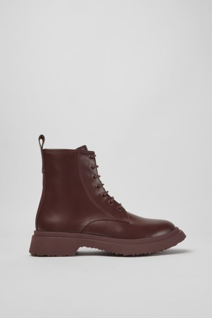Camper Walden Bordo Spalvos Odiniai Batai Moterims Naujokai