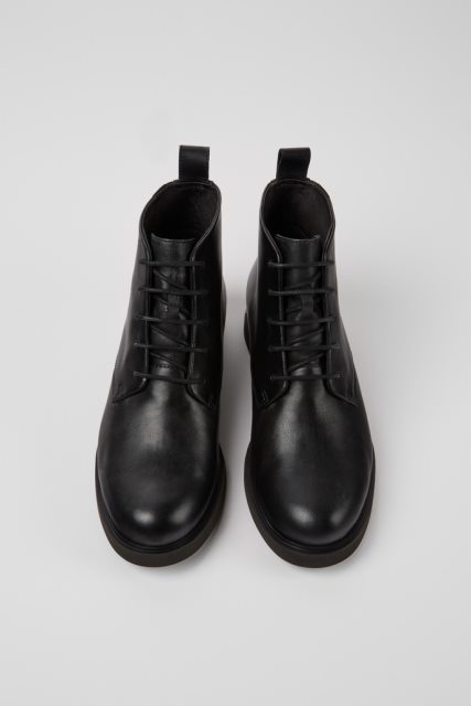 Išskirtinis Kemperis Iman Gore-tex Moteriškas Juodas Suvarstomas Kulkšnies Batas