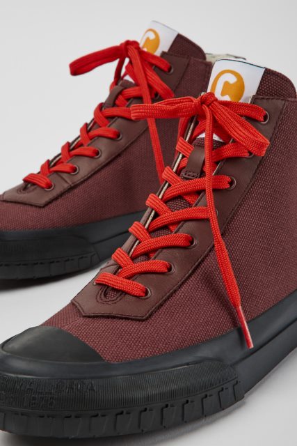 Kemperio Dizaino Camaleon Bordo Spalvos Moteriški Batai