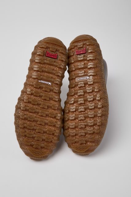 Dizaino Michelin Bordo Spalvos Odiniai Kulkšnies Batai Kemperis