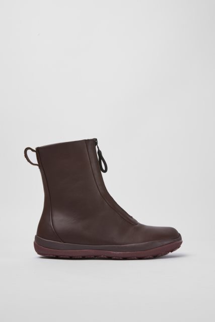 Peu Pista Gore-tex Rudi Odiniai Batai Su Užtrauktuku Kemperis Naujienos Atvykėliai