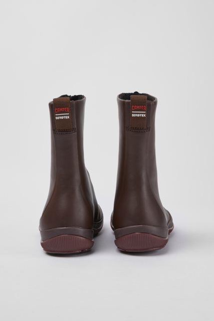 Peu Pista Gore-tex Rudi Odiniai Batai Su Užtrauktuku Kemperis Naujienos Atvykėliai