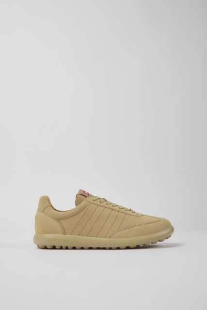 Kemperio Dizaino Pelotas Xlite Beige Nubuko Sportbačiai Moterims