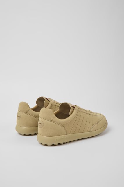 Kemperio Dizaino Pelotas Xlite Beige Nubuko Sportbačiai Moterims