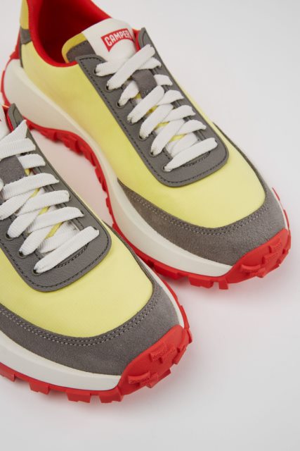 Kemperio Dizaino Drift Trail Vibram Margaspalviai Tekstiliniai Ir Nubuko Sportbačiai Moterims