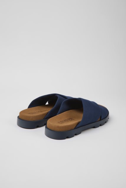 Dizaino Brutus Sandal Blue Perdirbtos Medvilnės Sandalai Vyrams Kemperiui
