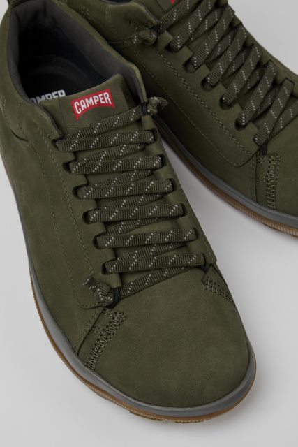 Dizaino Peu Pista Gore-tex žalios Spalvos Nubuko Batai Vyrams Kemperiui