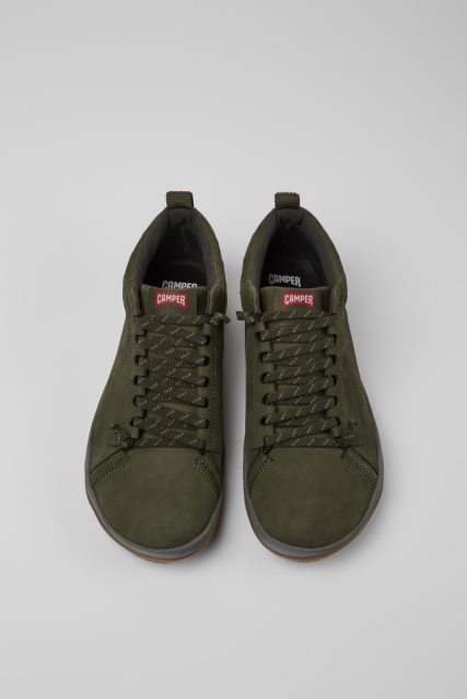 Dizaino Peu Pista Gore-tex žalios Spalvos Nubuko Batai Vyrams Kemperiui