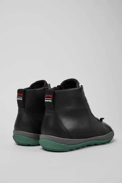Peu Pista Gore-tex Juodi Odiniai Aulinukai Vyrams Kemperio Naujienos