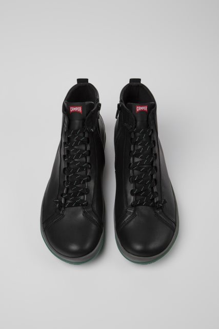 Peu Pista Gore-tex Juodi Odiniai Aulinukai Vyrams Kemperio Naujienos