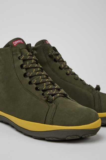 Kemperis Peu Pista Gore-tex žalia Nubuko Auliniai Batai Vyrams Naujokai