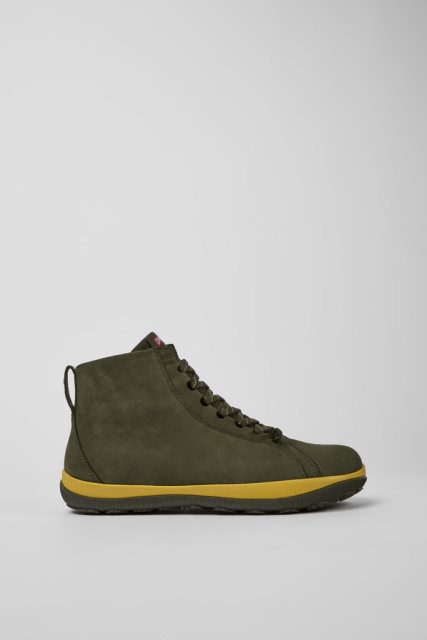 Kemperis Peu Pista Gore-tex žalia Nubuko Auliniai Batai Vyrams Naujokai
