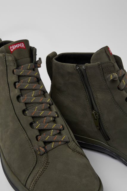 Peu Pista Gore-tex žalia Nubuko Auliniai Batai Vyrams Išskirtinis Kemperis