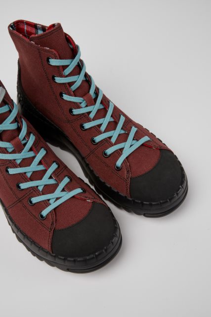 Camper Teix Bordo Spalvos Guminiai Ir Bci Medvilniniai Batai Naujiena