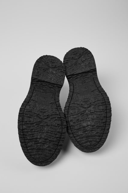 Dizaino Walden Juodi Odiniai Loafers Kemperis