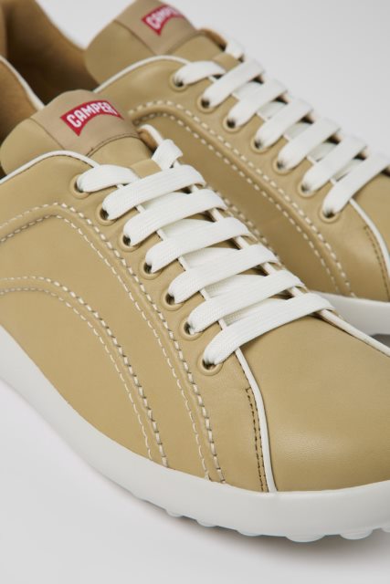 Pelotas Xlite Smėlio Spalvos Odiniai Sportbačiai Vyrams Kemperio Naujienos