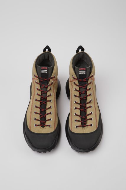 Dizaino Crclr Gore-tex Smėlio Spalvos Nubuko Ir Tekstiliniai Auliniai Vyriški Kemperiai