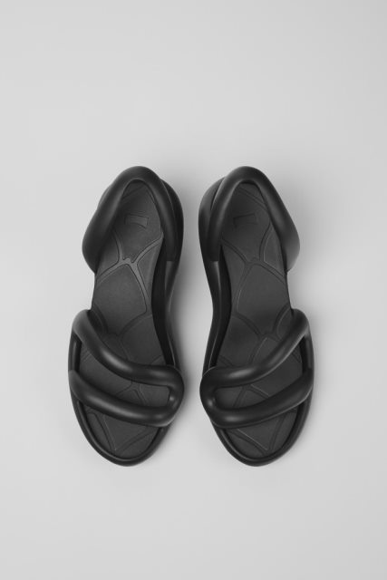 Nauji Kobarah Juodi Unisex Sandalai