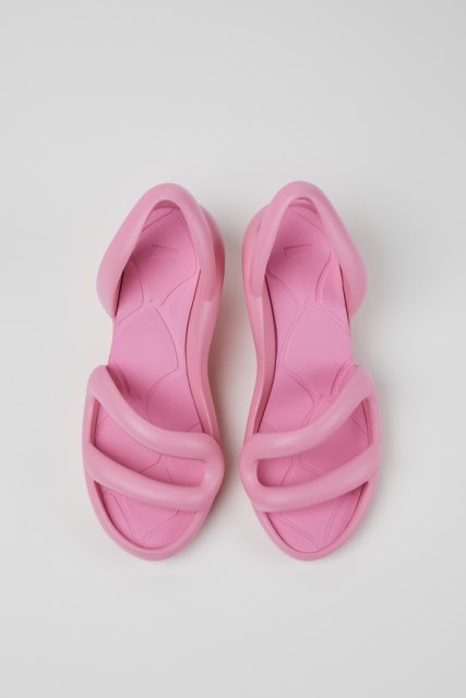 Kemperio Dizaino Kobarah Rožinis Unisex Sandalai