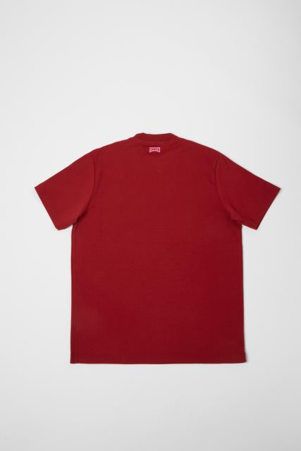 Dizaino Marškinėliai Bordo Ir Rožinės Spalvos Margintais Unisex Marškinėliai