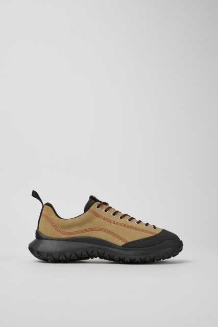 Camper Crclr Gore-tex Smėlio Spalvos Nubuko Ir Tekstiliniai Sportbačiai Moterims Naujokai