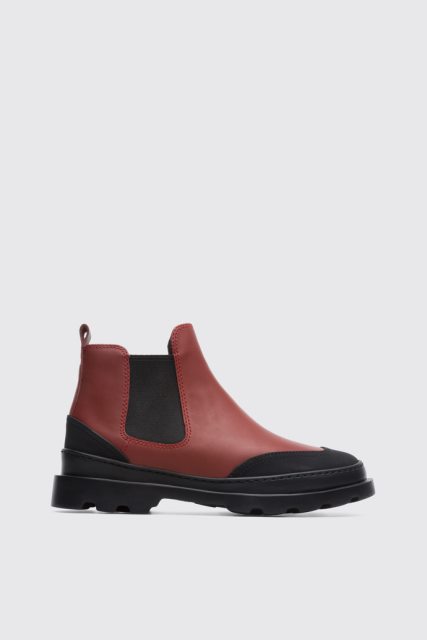Išskirtinis Kemperis Brutus Raudonai Rudas Botas Moterims