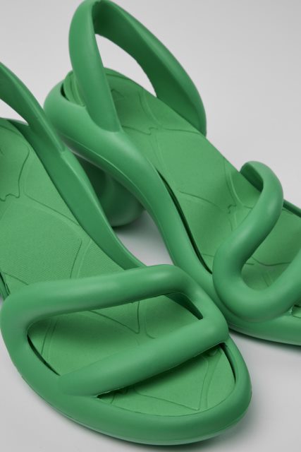 Išskirtiniai Kemperio Kobarah Green Unisex Sandalai