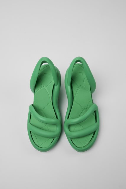 Išskirtiniai Kemperio Kobarah Green Unisex Sandalai