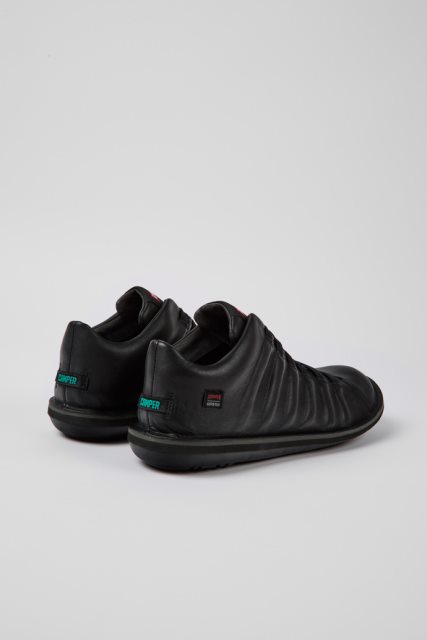 Išskirtiniai Kemperių Vabalas Gore-tex Juodi Odiniai Vyriški Batai