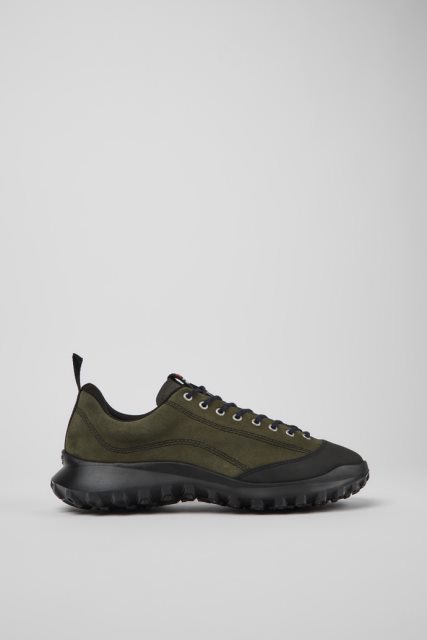 Kemperio Dizaino Crclr Gore-tex žalios Spalvos Nubuko Ir Tekstiliniai Sportbačiai Vyrams