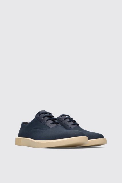 Kemperio Dizaino Sąskaita Navy Oxford Vyrams