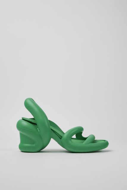 Kemperio Dizaino Kobarah Green Unisex Sandalai