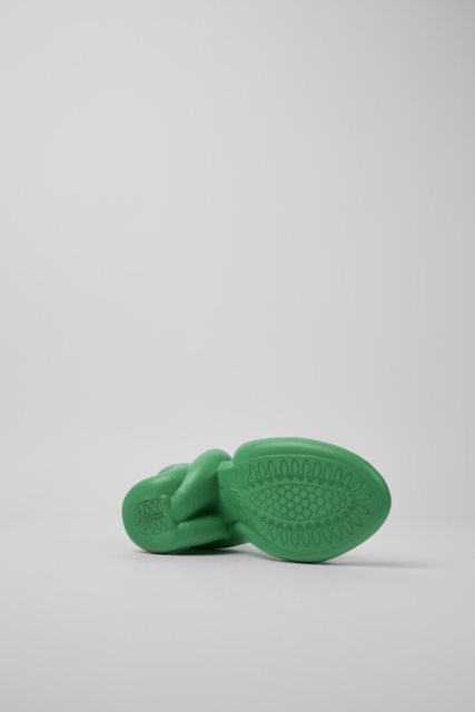 Kemperio Dizaino Kobarah Green Unisex Sandalai