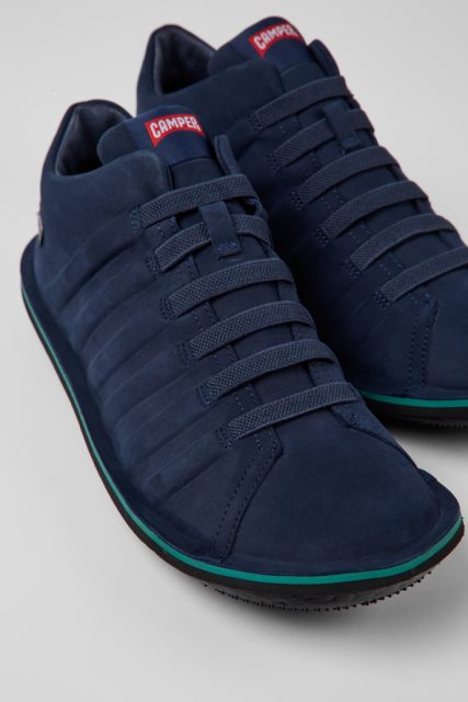 Beetle Gore-tex Tamsiai Mėlyni Nubuko Batai Vyrams Kemperio Naujienos
