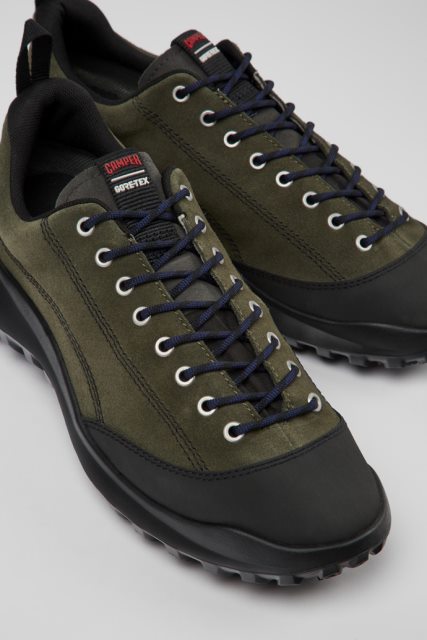 Kemperis Crclr Gore-tex žalia Nubuko Ir Tekstiliniai Sportbačiai Vyrams Naujokai