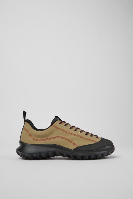 Išskirtiniai Kemperių Crclr Gore-tex Smėlio Spalvos Nubuko Ir Tekstiliniai Sportbačiai Vyrams